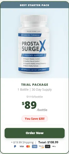 Prosta Surge X buy 1 bottle